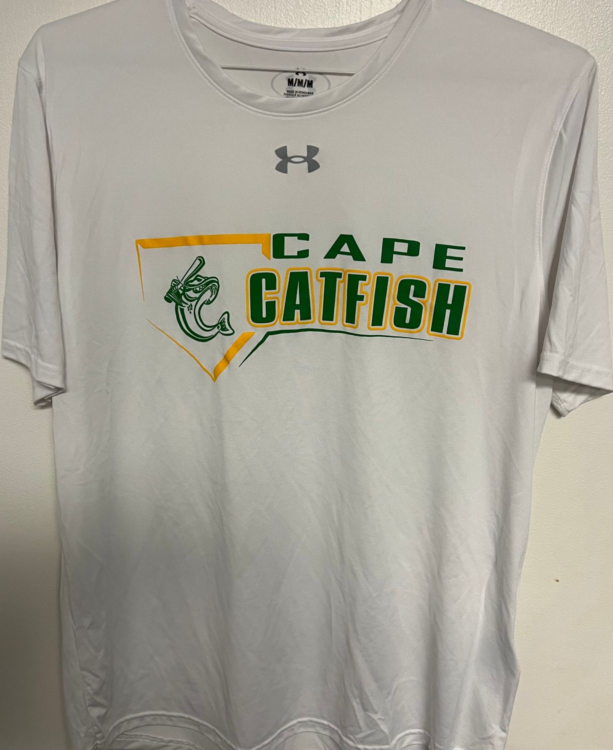 White Under Armour Practice Drifit Tee White Under Armour Practice Drifit Tee