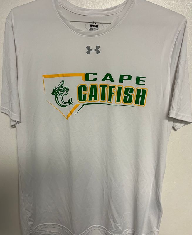 White Under Armour Practice Drifit Tee