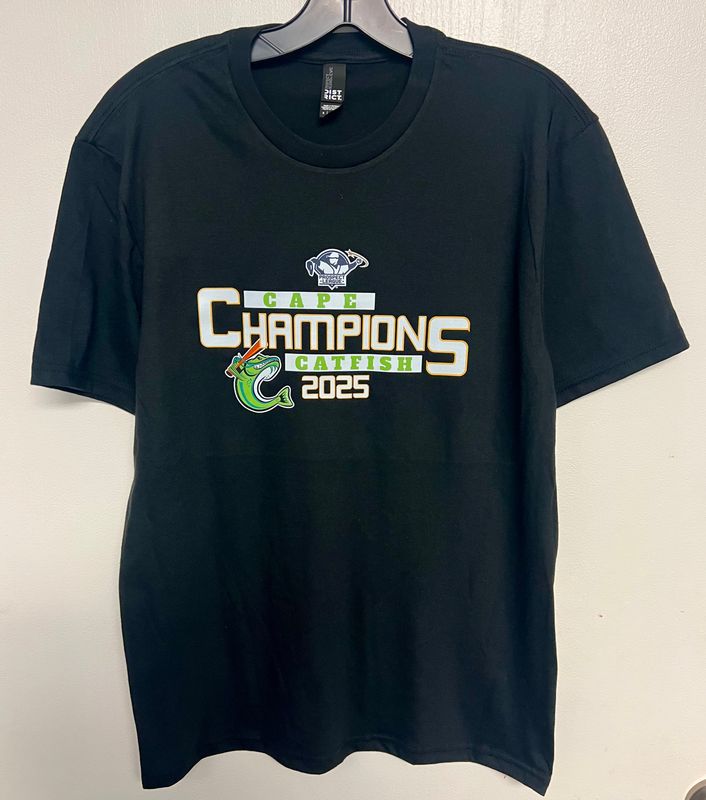 2025 Adult Black Championship Tee