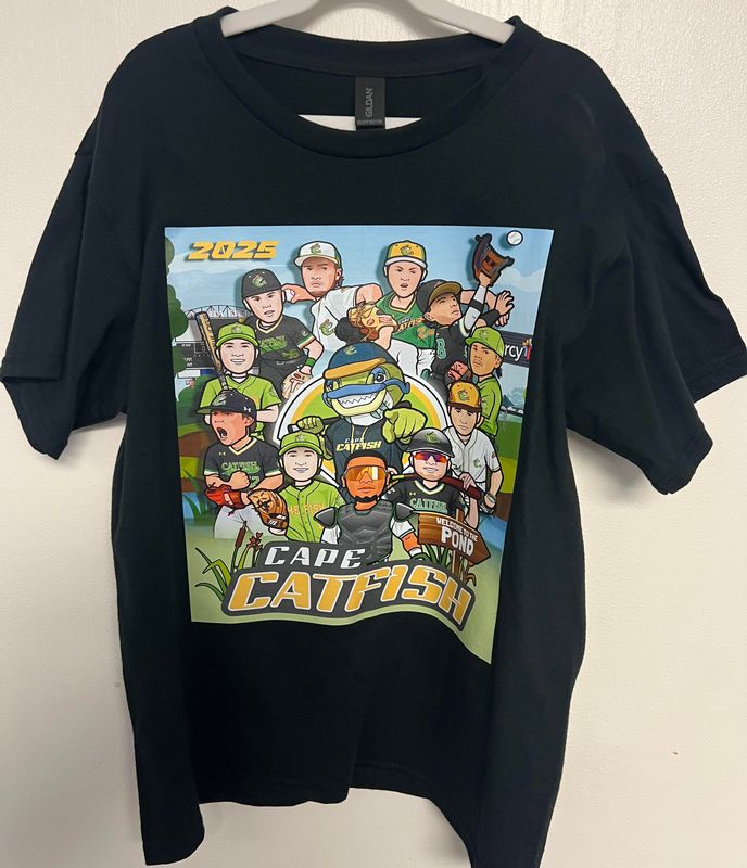 2025 Black ADULT Player Tee