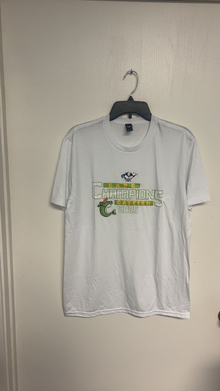 2025 Adult White Championship Tee 2025 Adult White Championship Tee