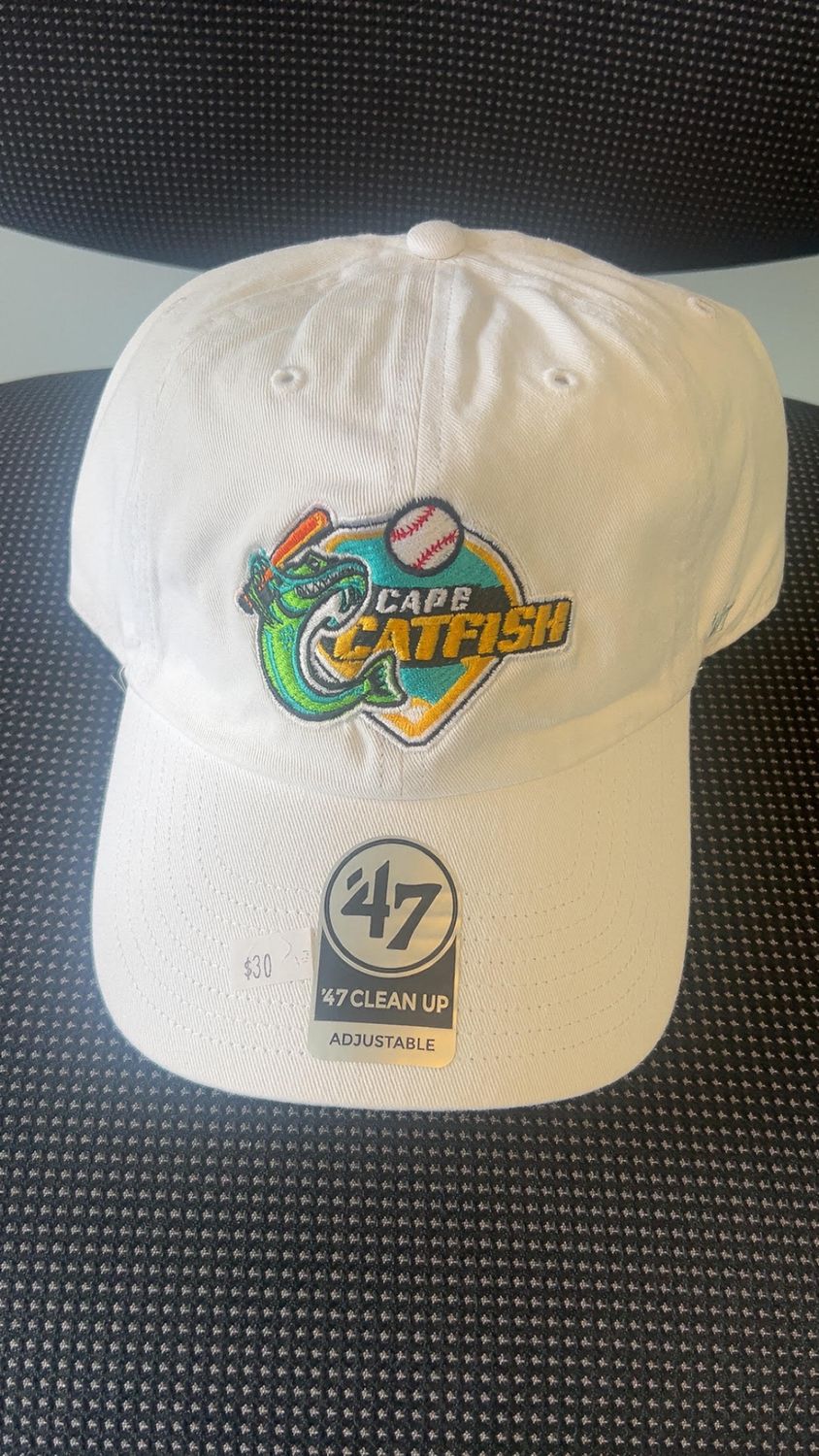 White Catfish Diamond Cleanup 47 Hat