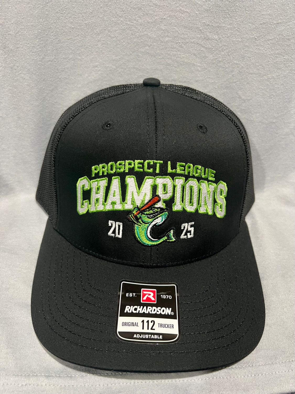 Black Men&#39;s Richardson 112 Catfish 2025 Champs hat