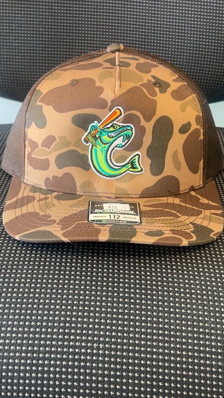 Camo Richardson 112 Green Catfish Logo