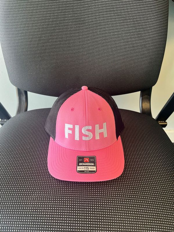 Youth Pink Richardson 115 Fish Hat