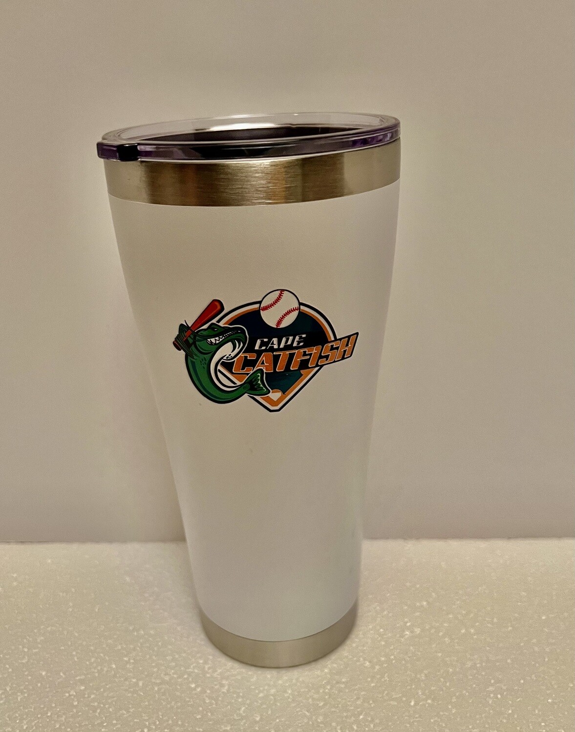 White 30oz Catfish Tumbler