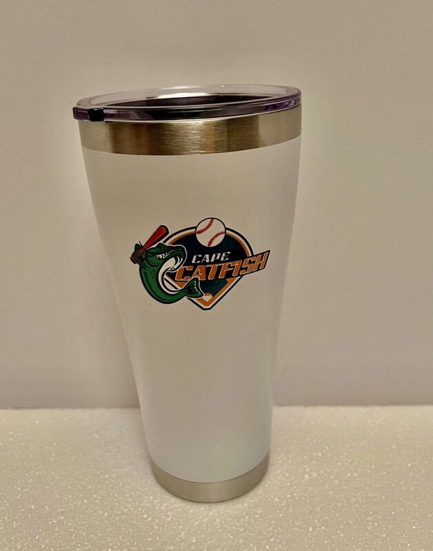 White 30oz Catfish Tumbler
