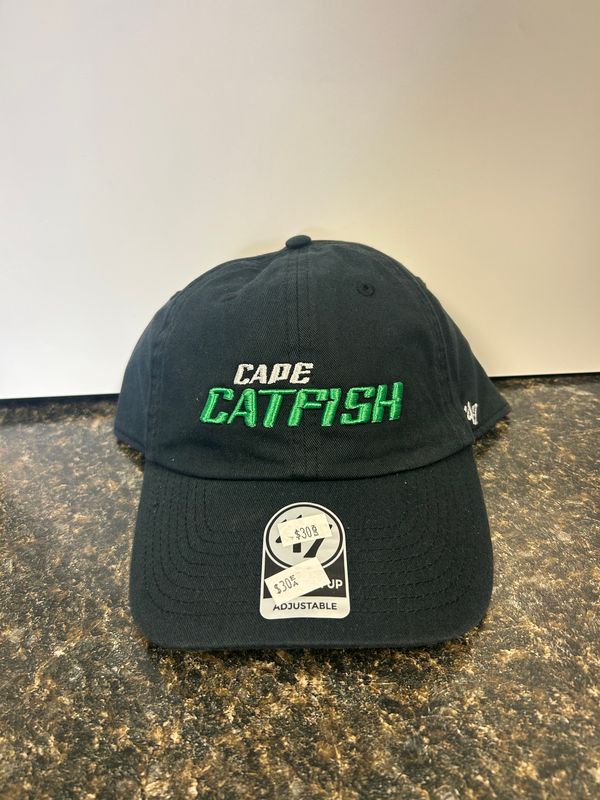 47' Black Clean Up Kelly Green Word Mark