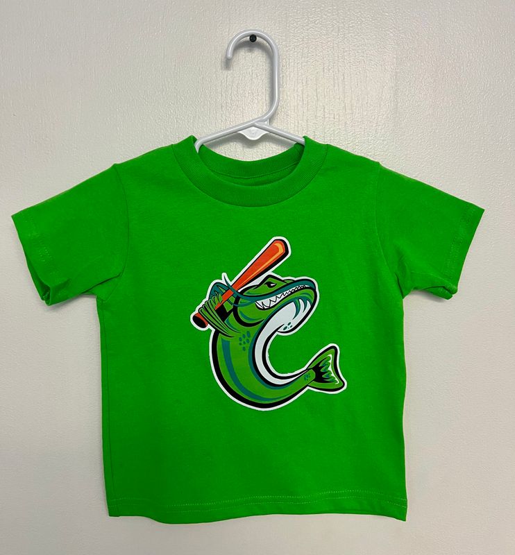 Green Catfish Toddler Tee Green Catfish Toddler Tee