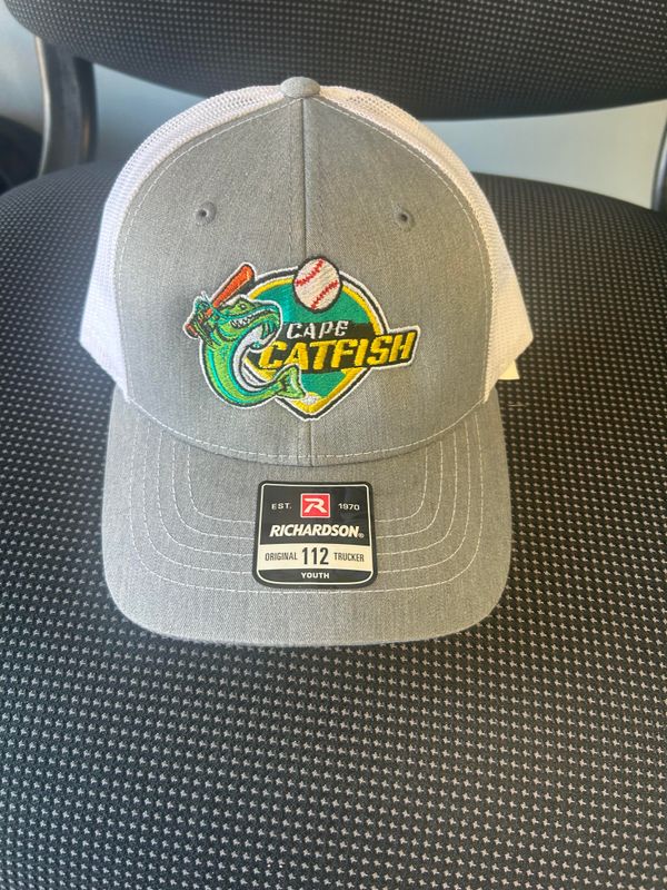 Youth Richardson Gray 112 Trucker Diamond Logo