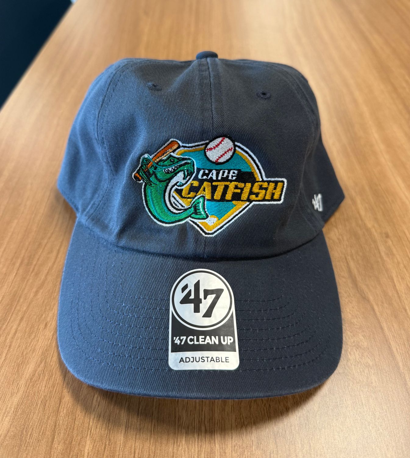 Charcoal 47' Clean Up hat with the Diamond Logo