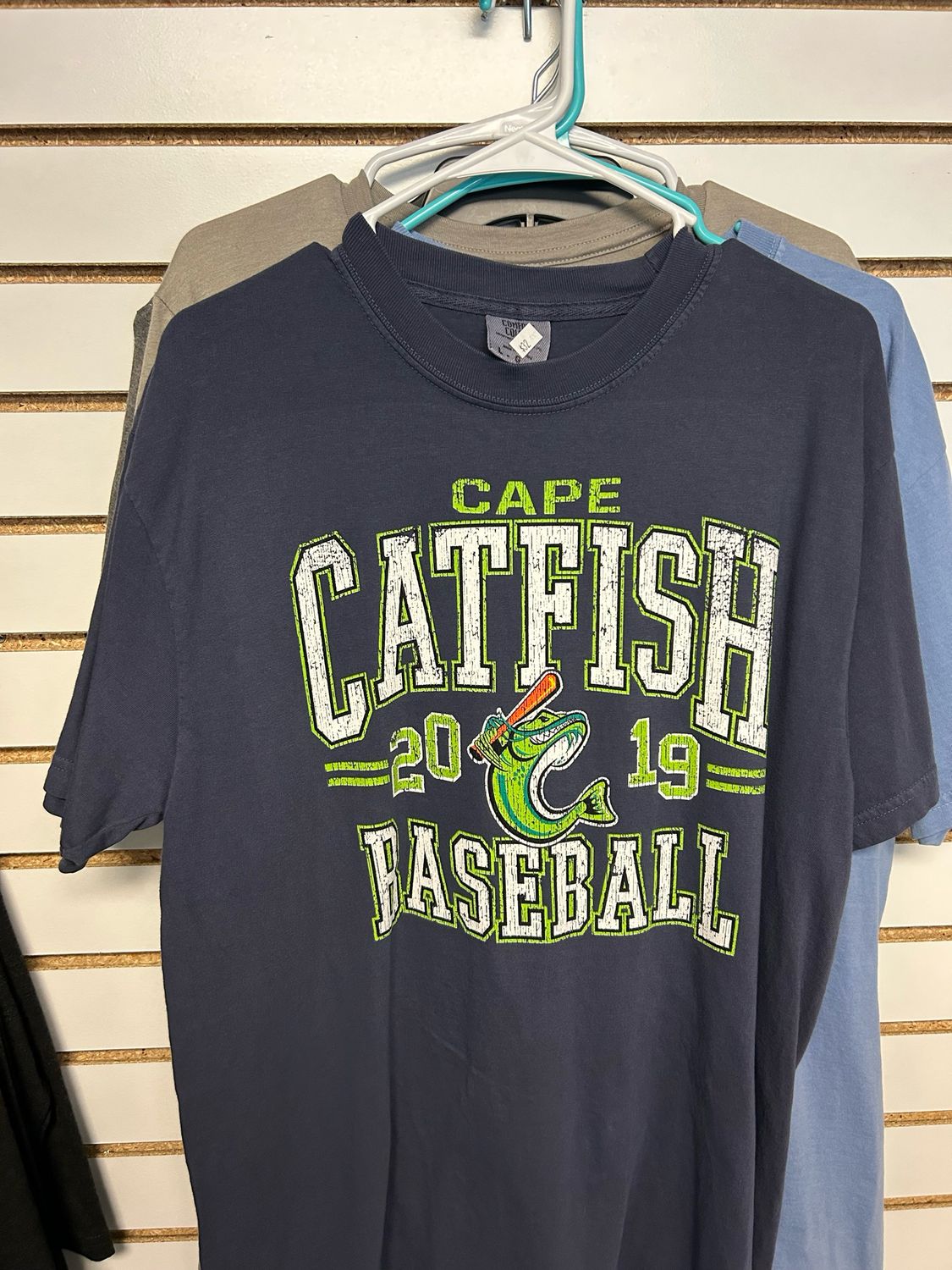 Comfort Colors Navy Catfish Tee