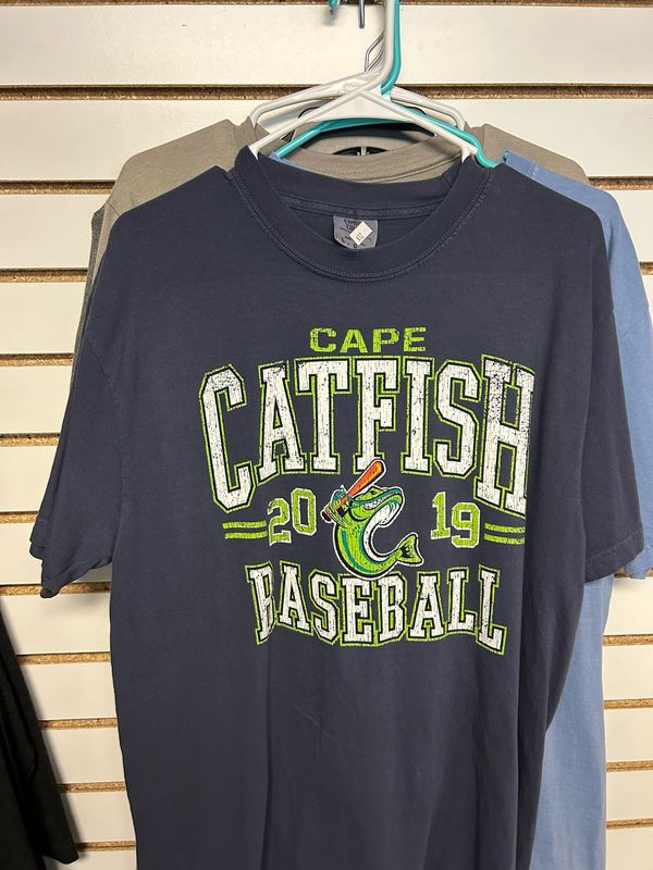 Comfort Colors Navy Catfish Tee