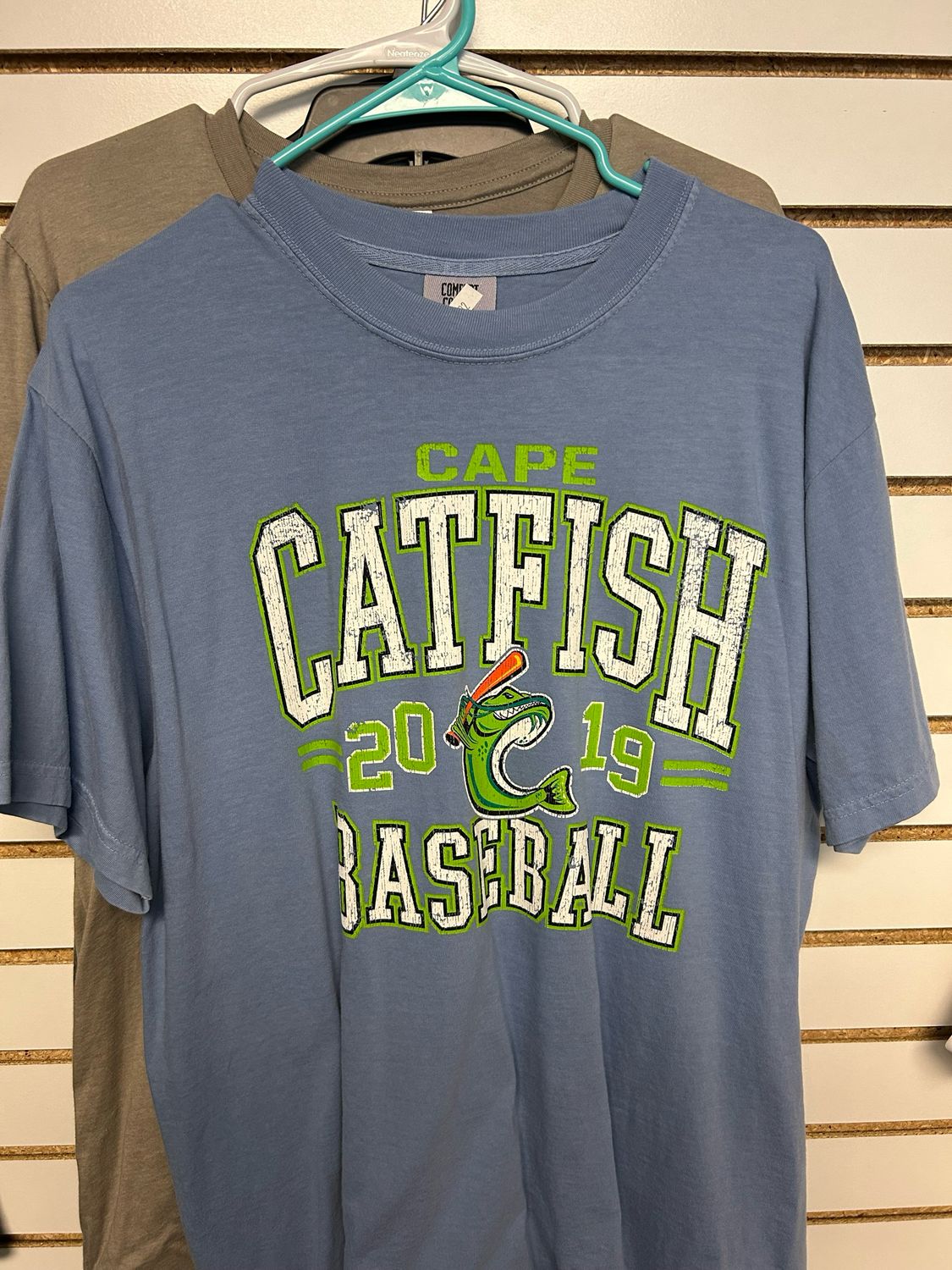 Comfort Colors Light Blue Catfish Tee
