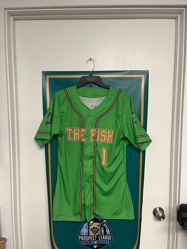 Women's Lime On Field Button Jersey