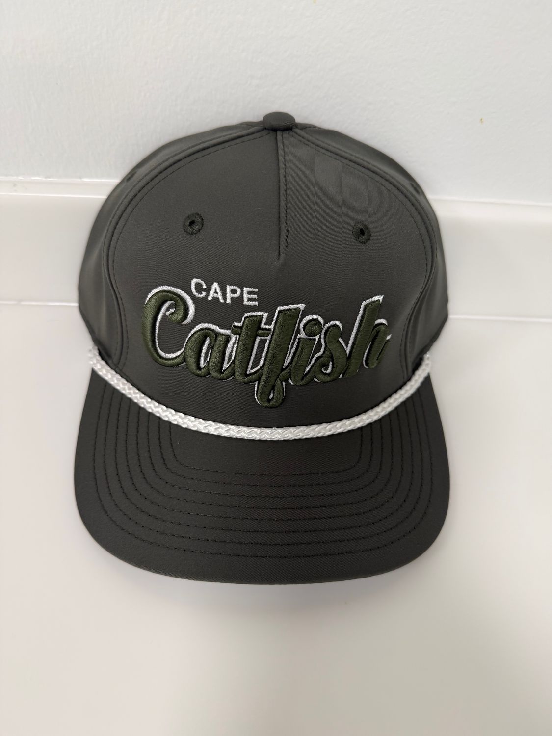 Richardson 258 Rope 5 panel Cap - Army/Army