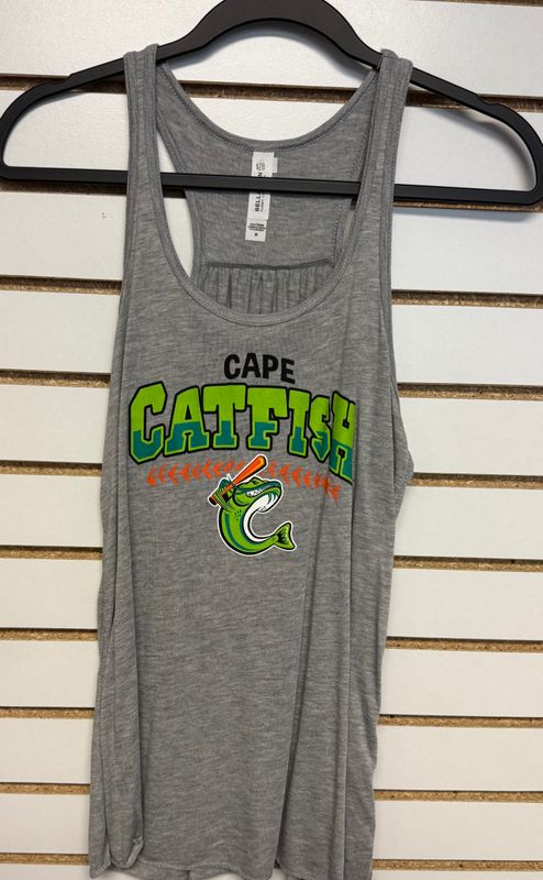 Light Grey Bella Canvas Ladies Racer Back Tank Top