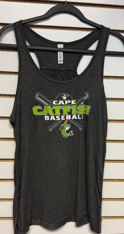 Charcoal Bella Canvas Ladies Racer Back Tank Top