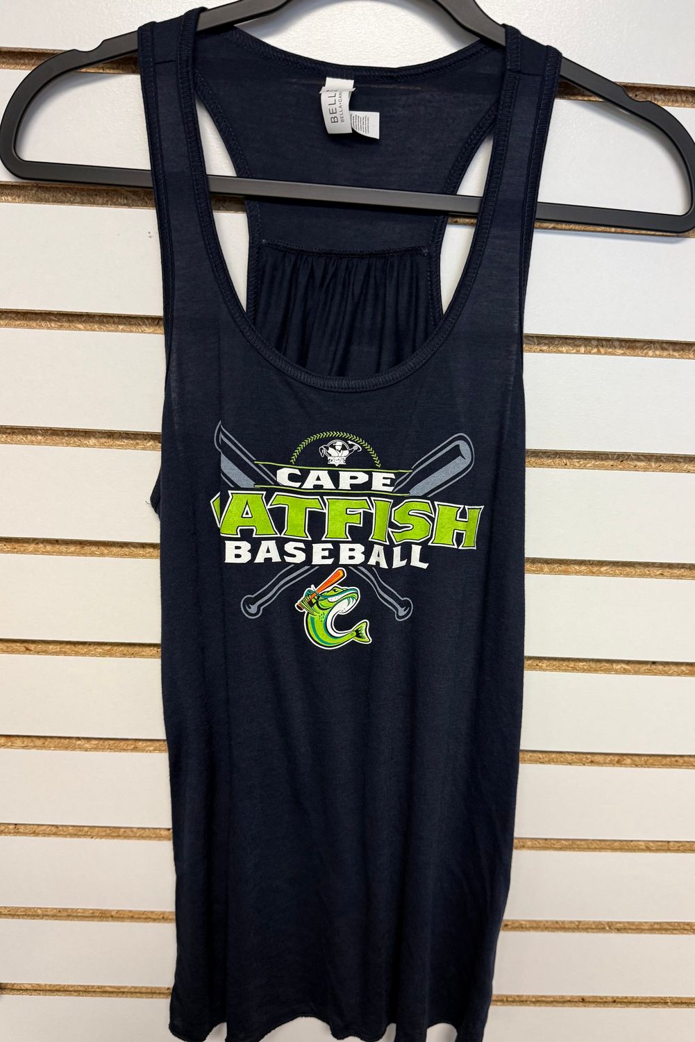 Navy Bella Canvas Ladies Racer Back Tank Top