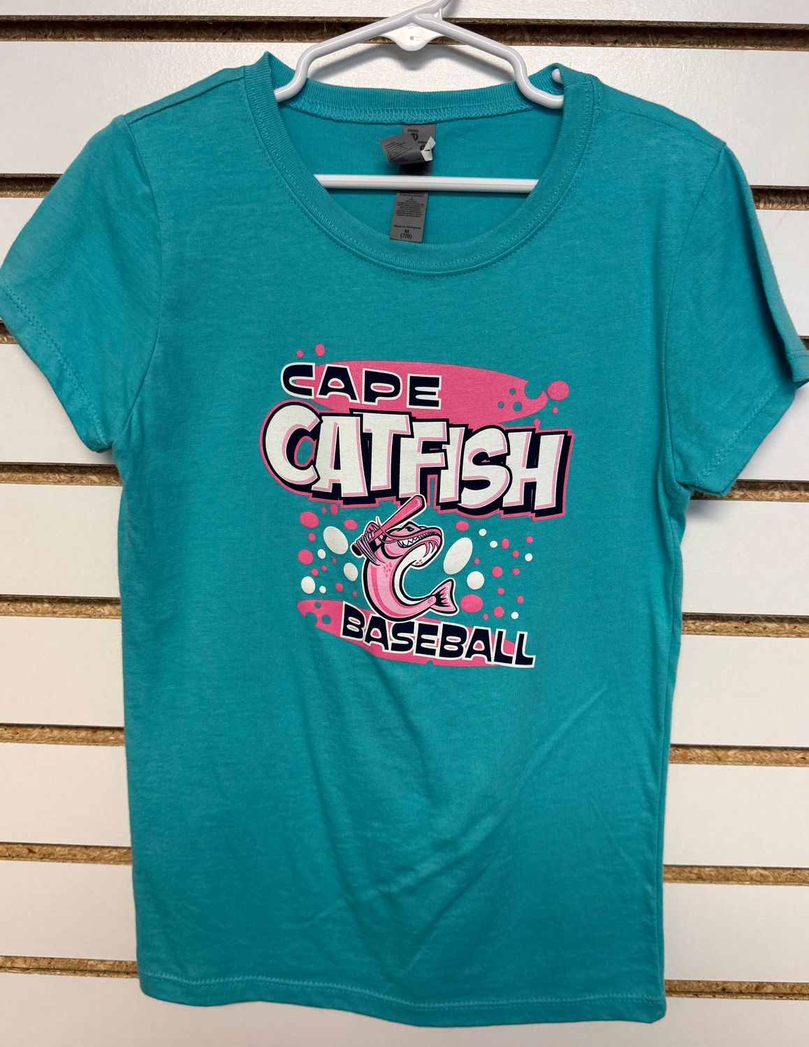 Cape Catfish Girls Teal Bubble Tee