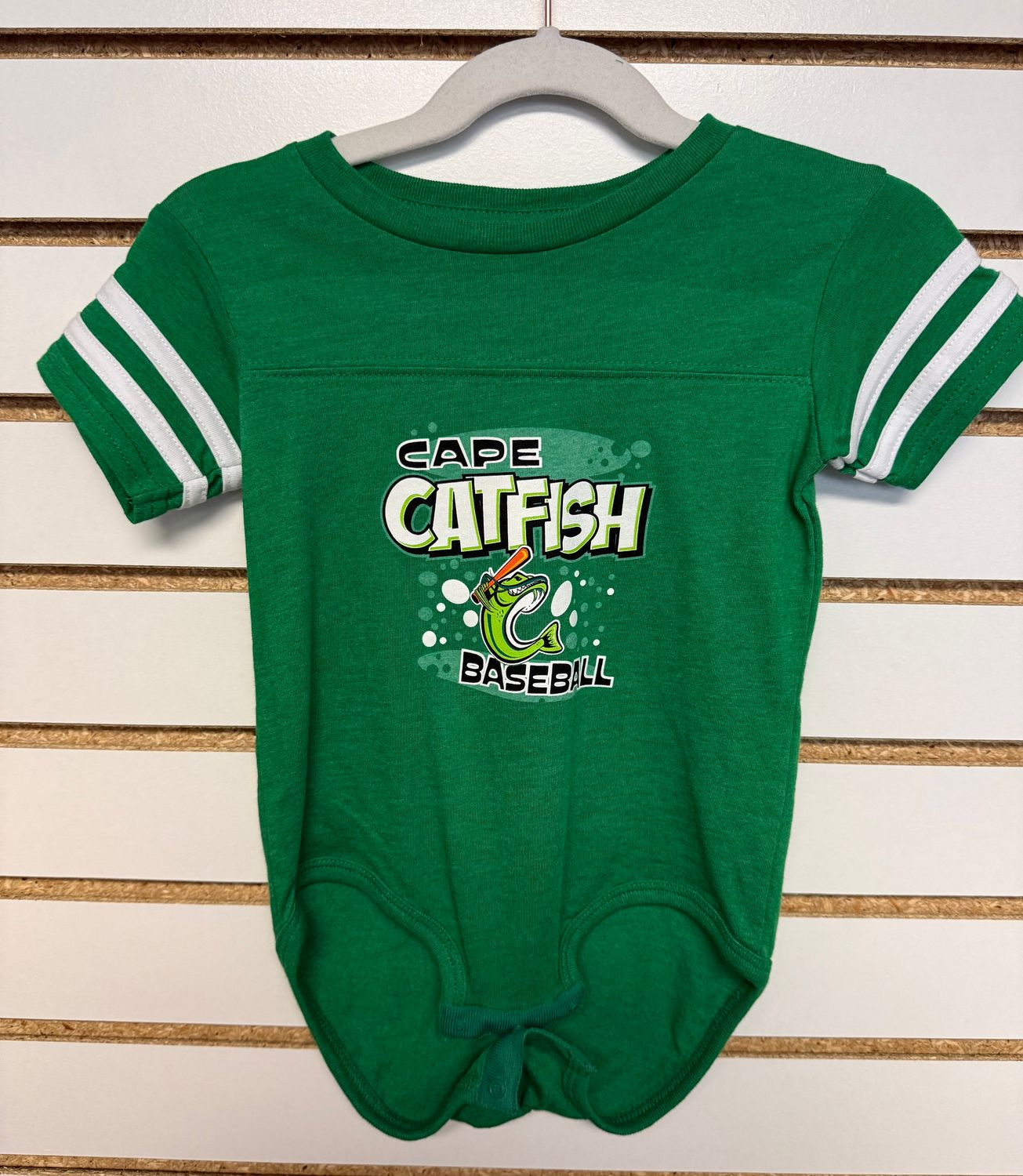 Cape Catfish Green Toddler Onesie