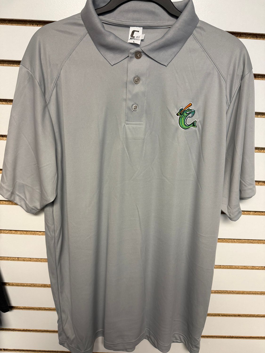 Light Grey Catfish Polo