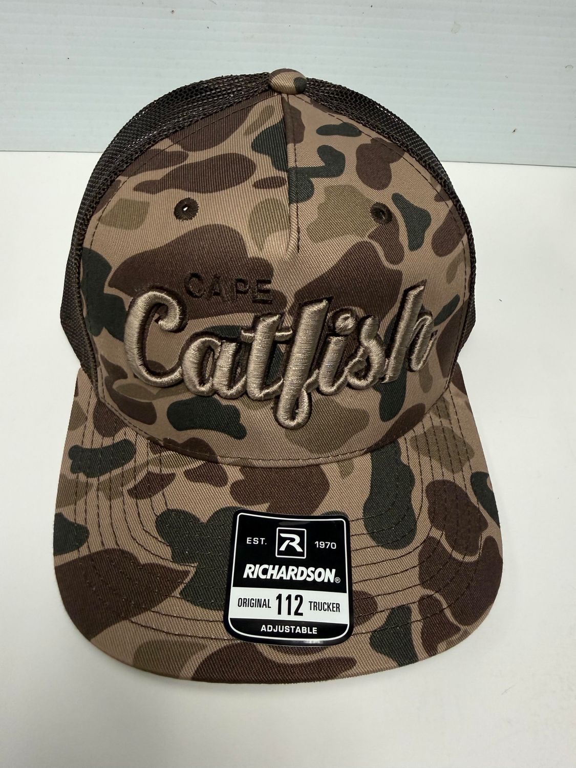 Richardson 112 5 Panel Camo Catfish Script