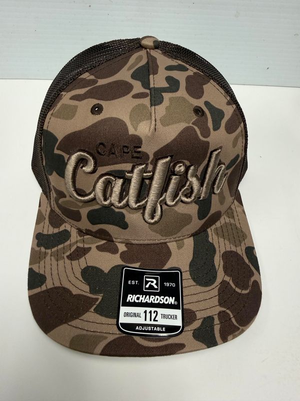 Richardson 112 5 Panel Camo Catfish Script