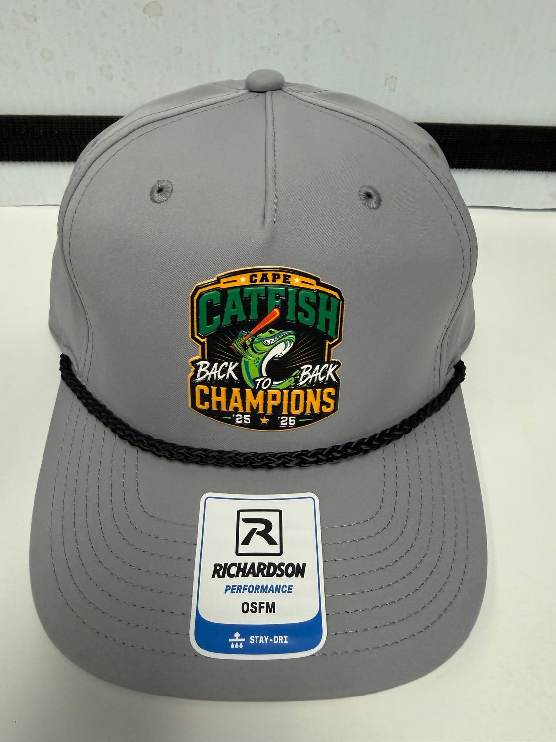 Richardson 258 Grey Back to Back Flex Patch Hat