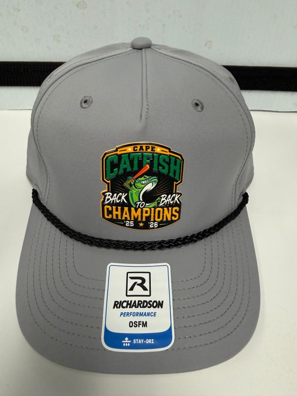 Richardson 258 Grey Back to Back Flex Patch Hat Richardson 258 Grey Back to Back Flex Patch Hat