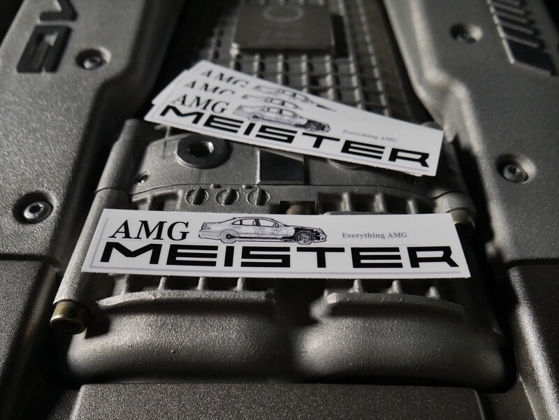AMGmeister Logo Sticker Classic