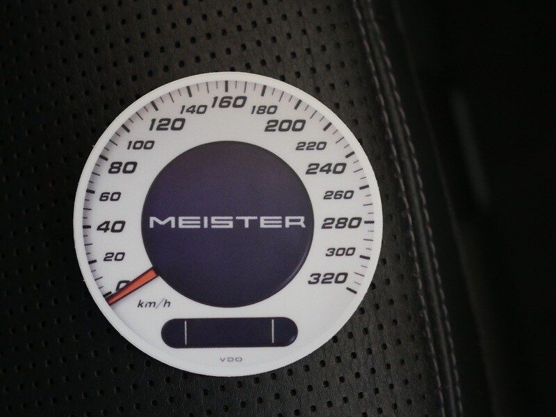 AMGmeister E55 AMG Speedometer Sticker 3&quot;