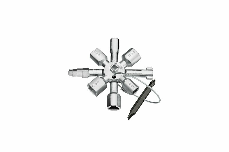 KNIPEX Twinkey klucz do szaf rozdzielczych