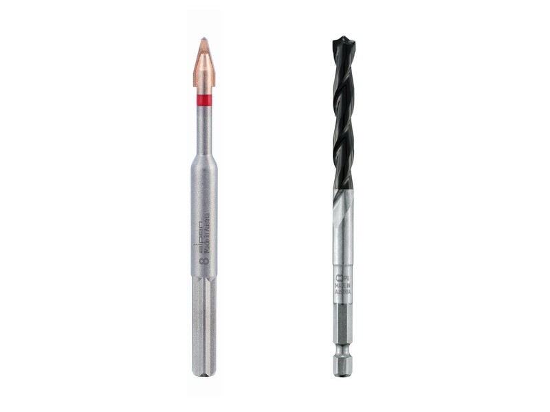 Set 2 wiertła ALPEN C-PROTECTOR + Profi beton ∅8