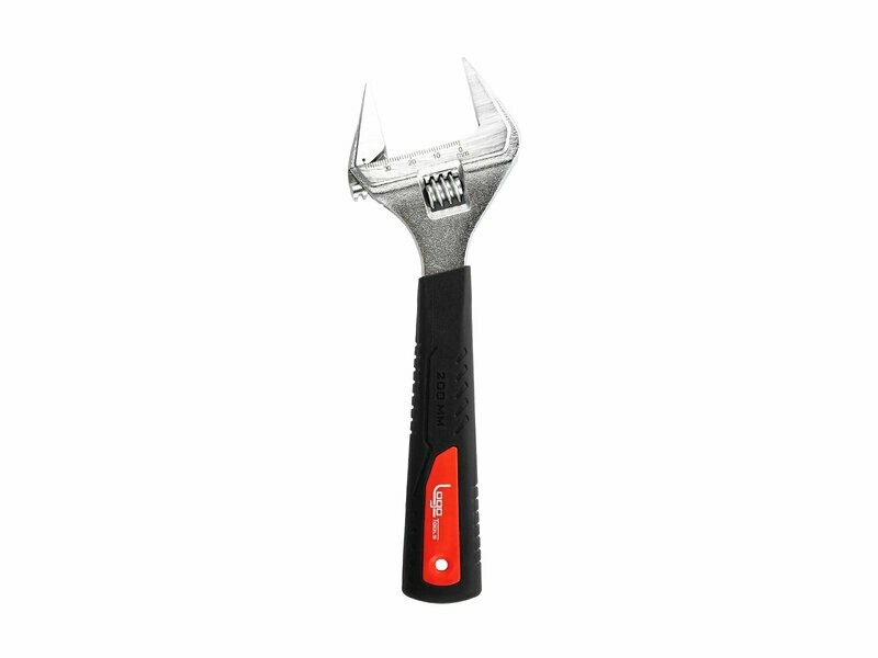 Klucz LOGO nastawny 8" szeroki zakres