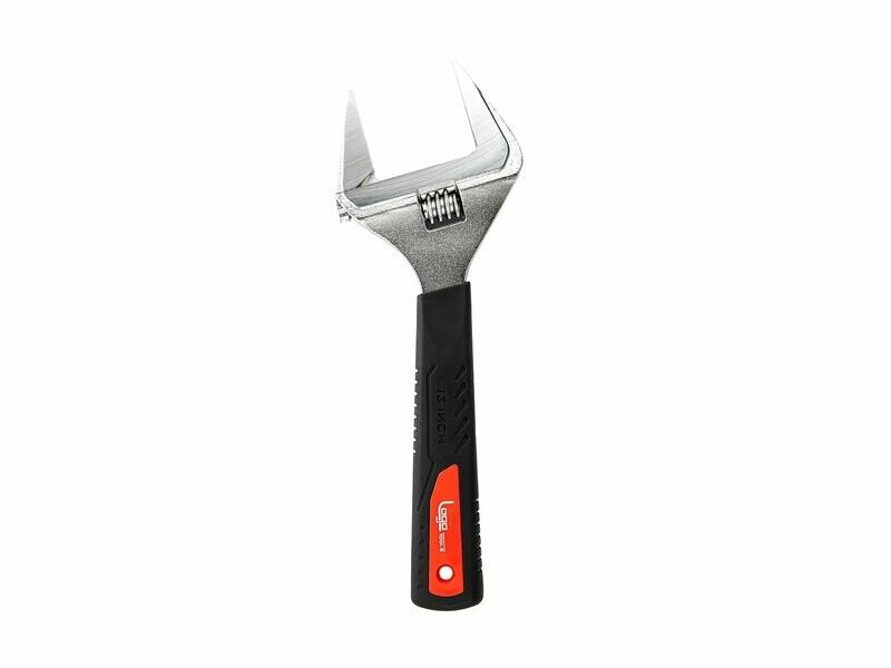 Klucz LOGO nastawny 12" szeroki zakres