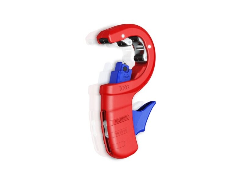 KNIPEX DP50 - obcinak z fazownikiem do cienkościennych rur z tworzyw sztucznych