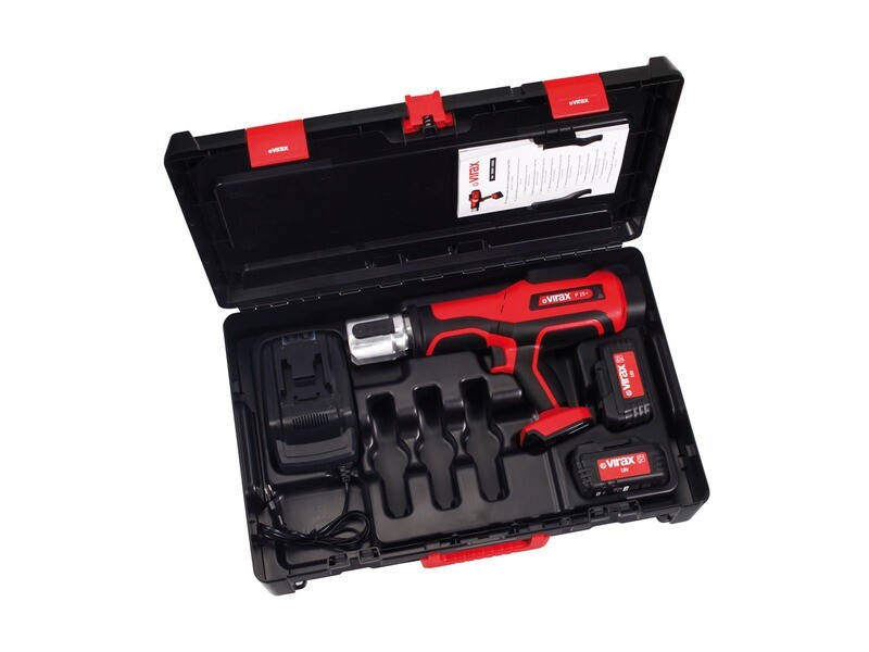 VIRAX P25+1 Battery Press in a Case