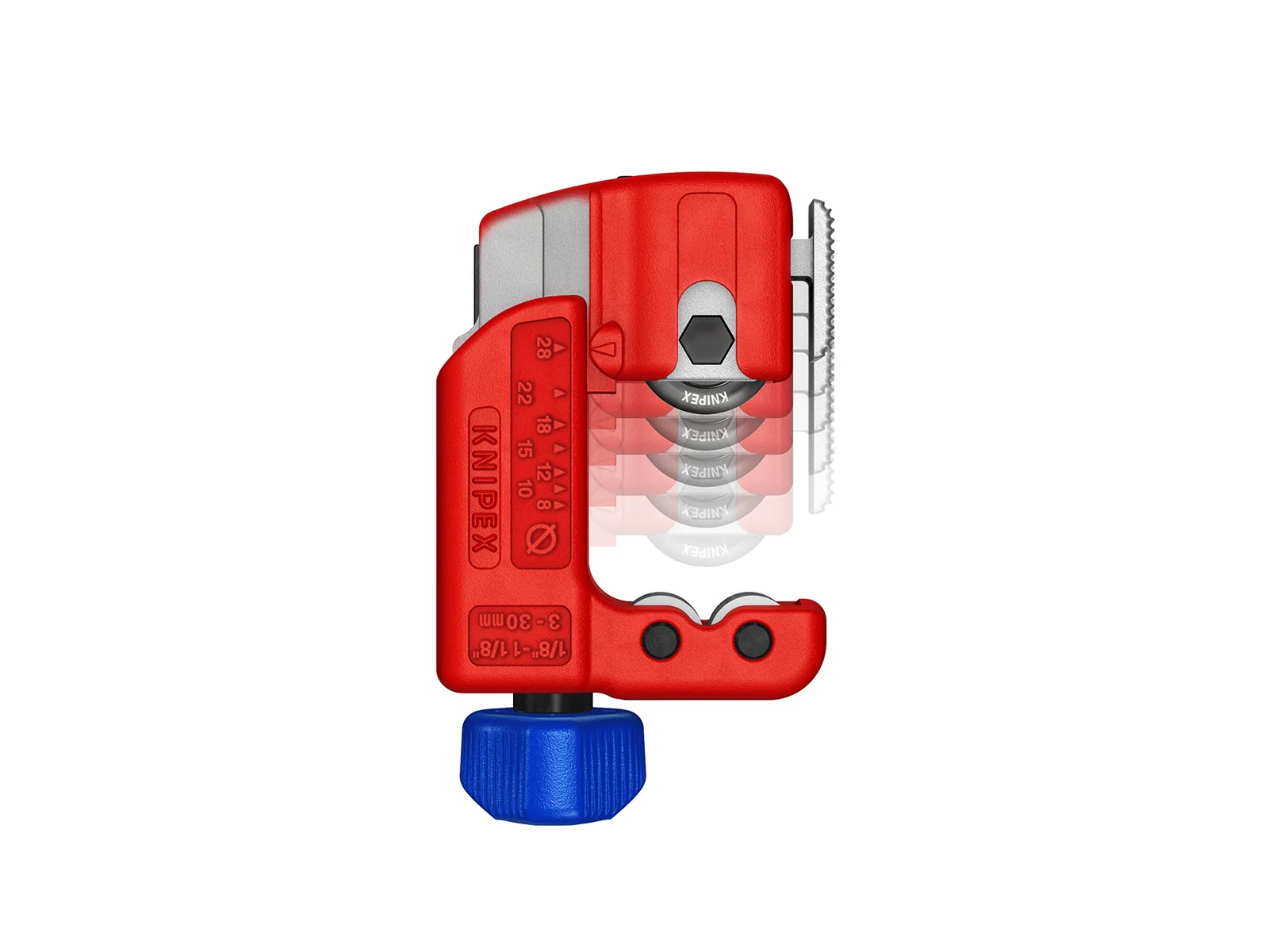 Obcinak KNIPEX TubiX S do rur 3-30
