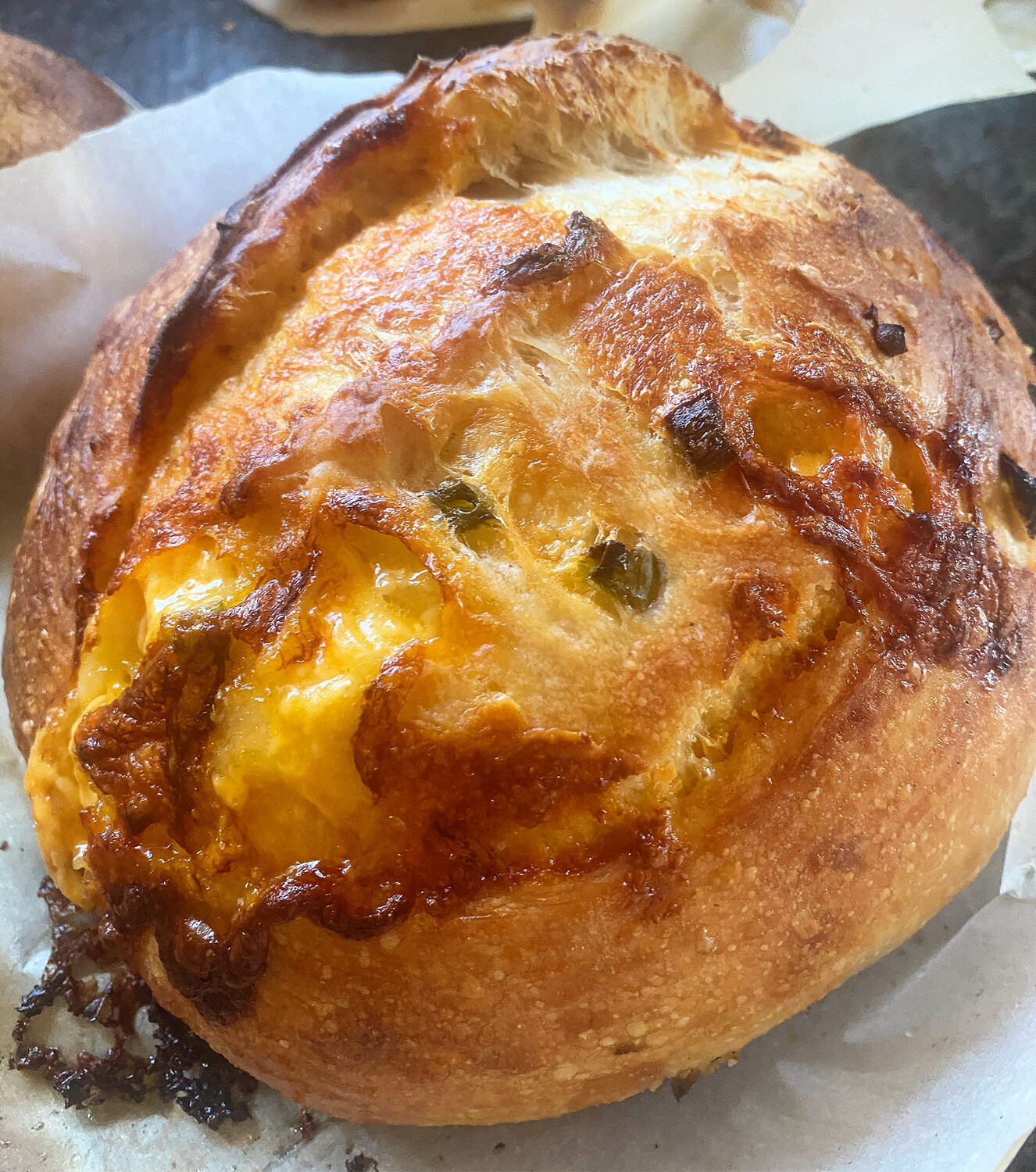 Cheddar Jalapeno Sourdough