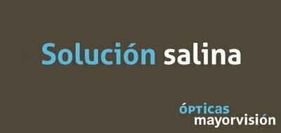 Solución salina