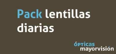 Pack lentillas diarias