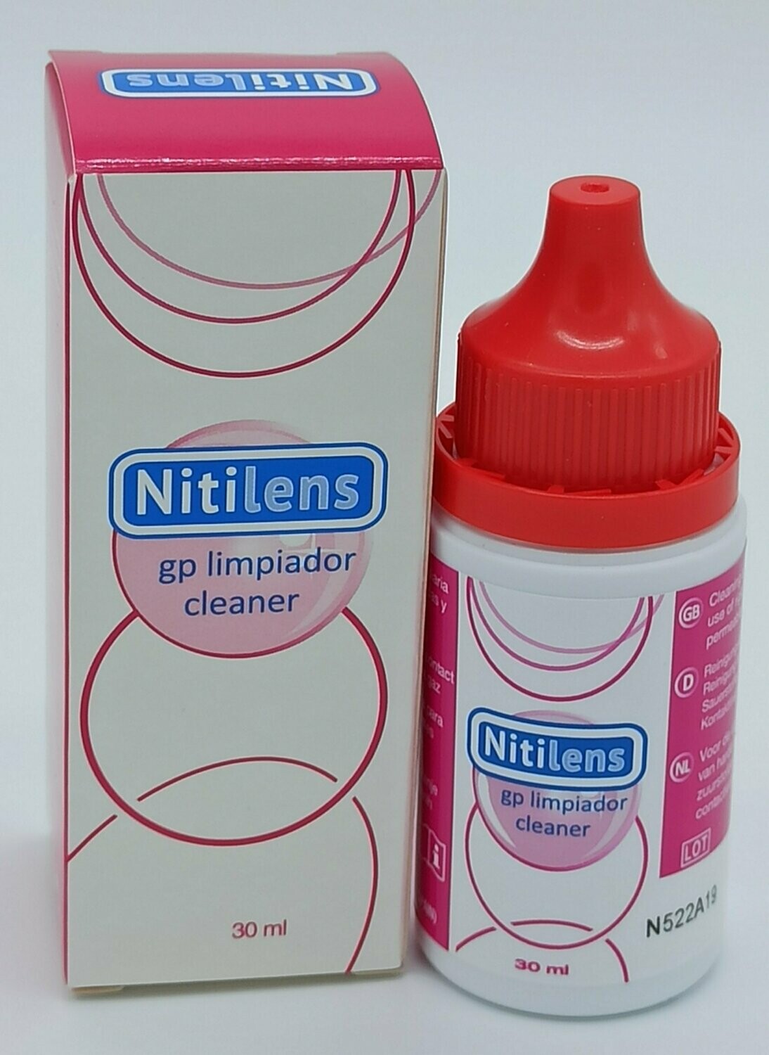 Nitilens gp limpiador 30ml.