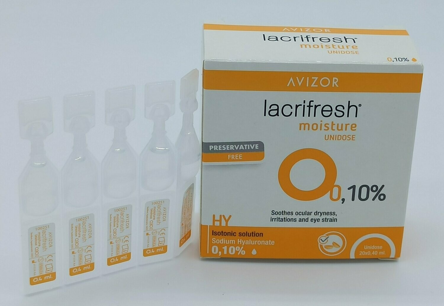 Lacrifresh moisture Unidosis 20x0,40 ml.