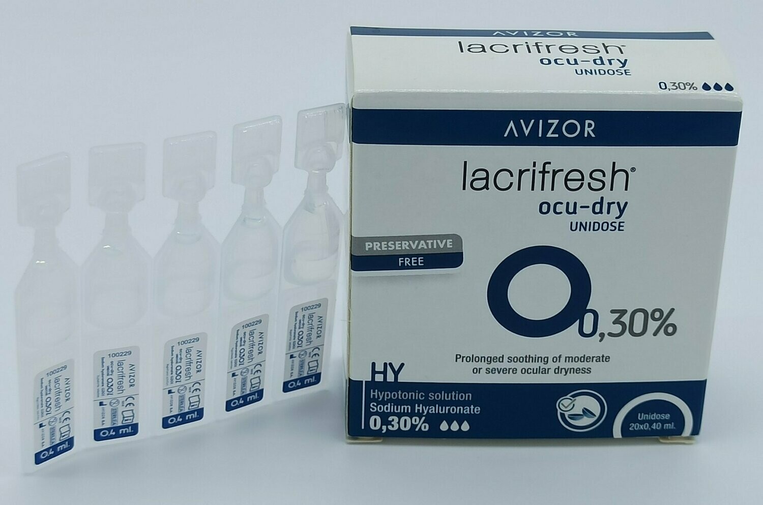 Lacrifresh ocu-dry Unidosis 20x0,40 ml.