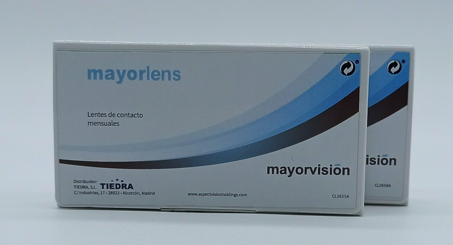 Mayorlens esféricas caja de 6 lentes