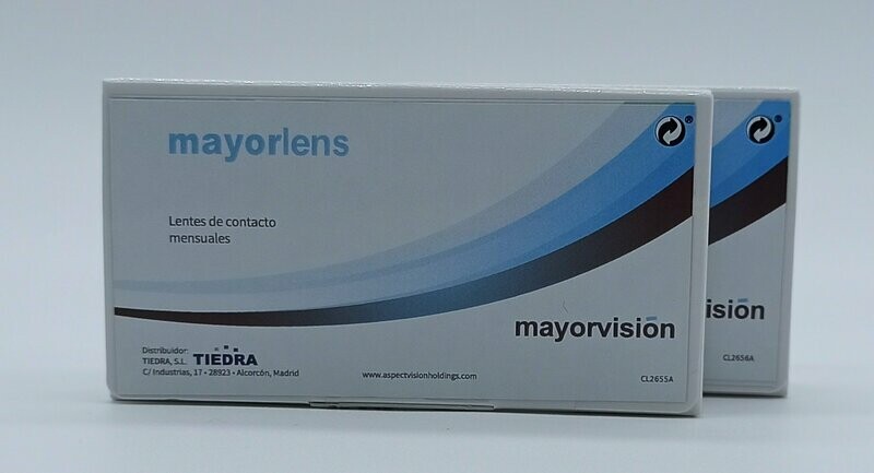 Mayorlens esféricas caja de 6 lentes