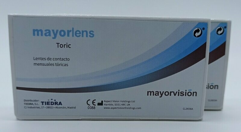 Mayorlens Toric caja de 6 lentes