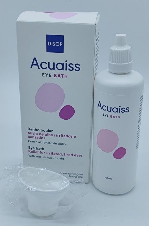 Acuaiss Baño ocular con ácido hialurónico 100ml.