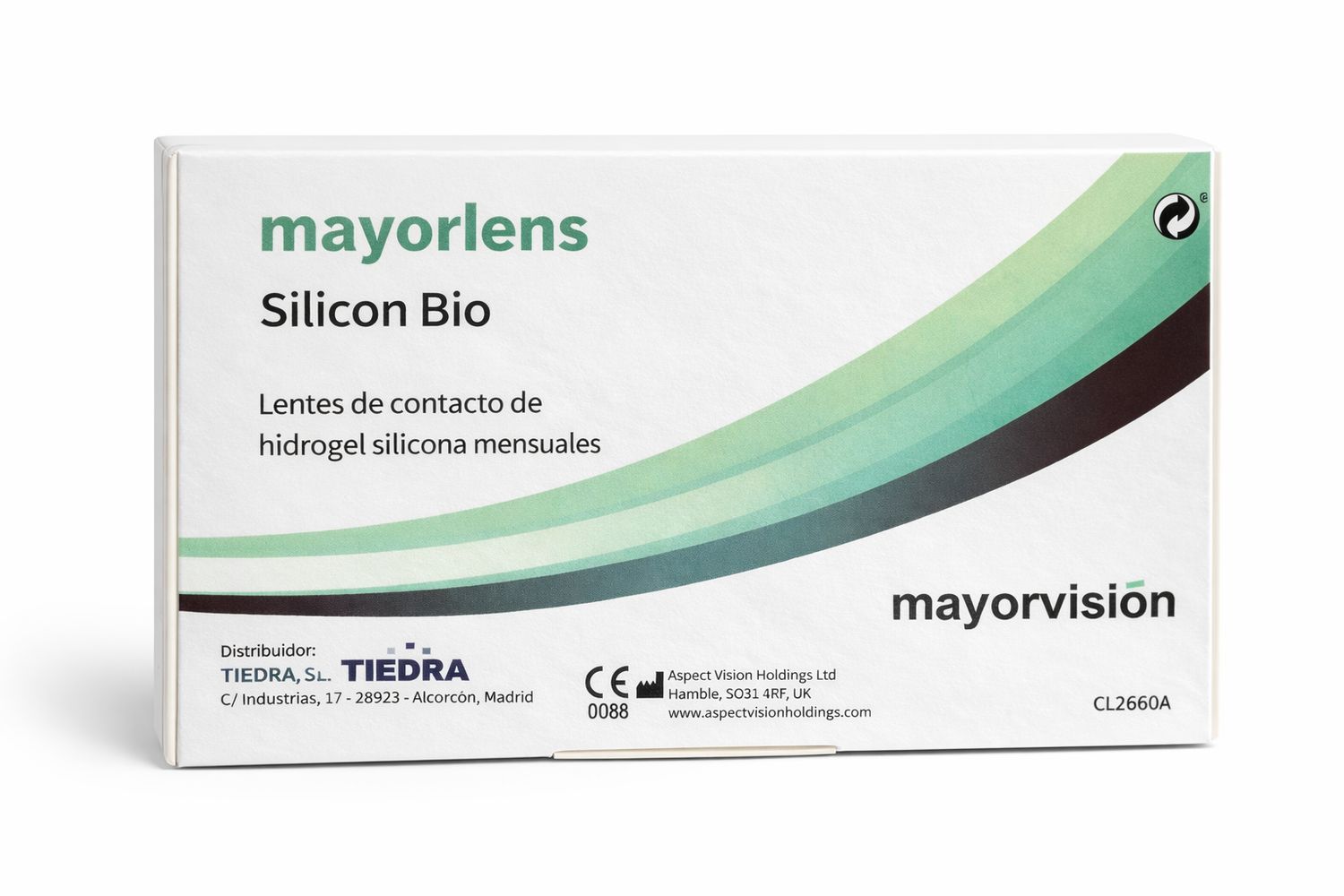 Mayorlens Silicon Bio caja de 3 lentes